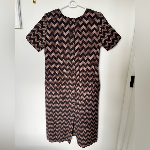 Ace & Jig Eddie dress in Black Herringbone - Picture 2 of 4